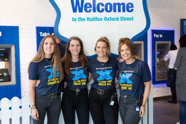 Team at Halifax brand experience